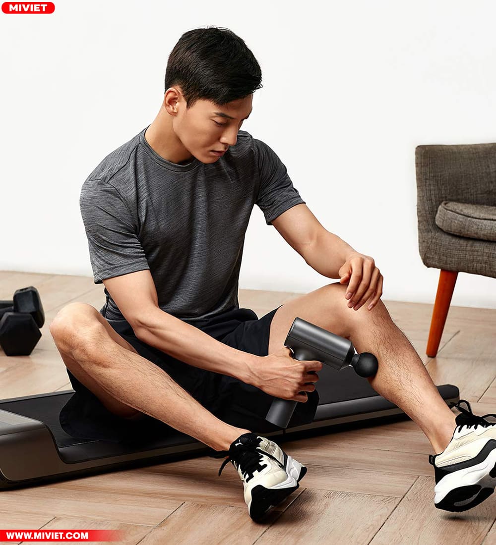 Súng massage Xiaomi Fascial Gun Súng massage Xiaomi Fascia Gun giúp giảm đau mỏi cơ hiệu quả