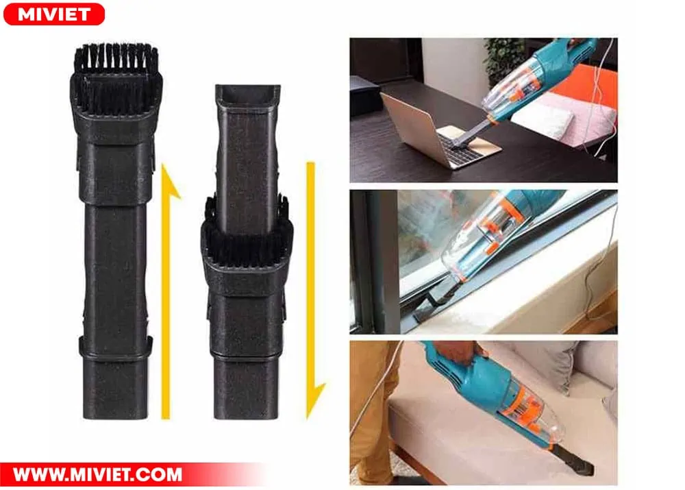 3 loại đầu hút linh hoạt cho nhiều mục đích sử dụng