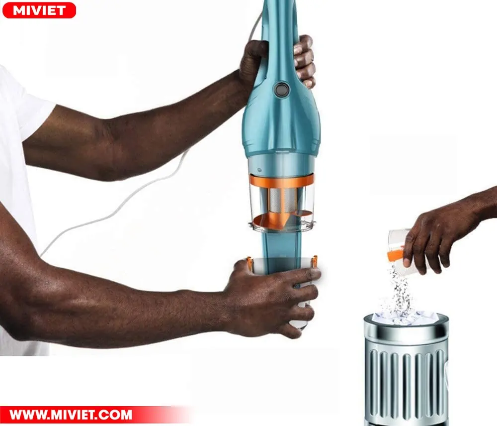 Hộp chứa rác lớn với dung tích 1.2L