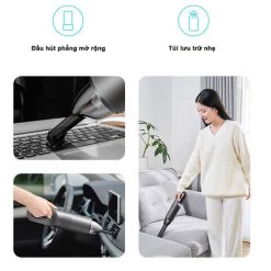 Máy hút bụi ô tô mini cầm tay - Không dây 70mai PV01