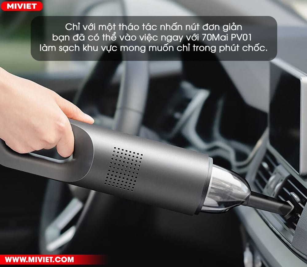 Thao tác sử dụng dễ dàng linh hoạt