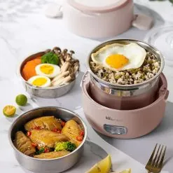 Hộp cơm điện cầm tay đa năng Bear DFH-B20S6 - Tiếng Anh - HDSD Tiếng Việt Hộp cơm điện cầm tay đa năng Bear DFH-B20S6 - Tiếng Anh - HDSD Tiếng Việt