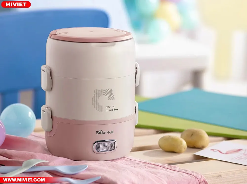 Hộp cơm điện cầm tay đa năng Bear DFH-B20S6 - Tiếng Anh - HDSD Tiếng Việt Hộp cơm điện cầm tay đa năng Bear DFH-B20S6