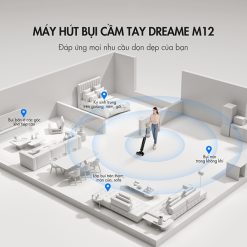 Dreame M12 Combo - Máy hút bụi lau nhà khô và ướt - Best Seller - Chính hãng