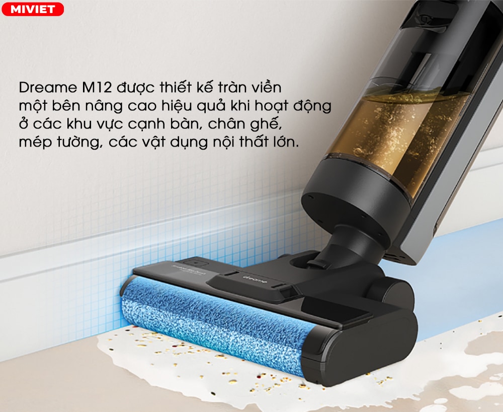 Cuộn lăn tràn viền đi kèm bàn chải răng cưa