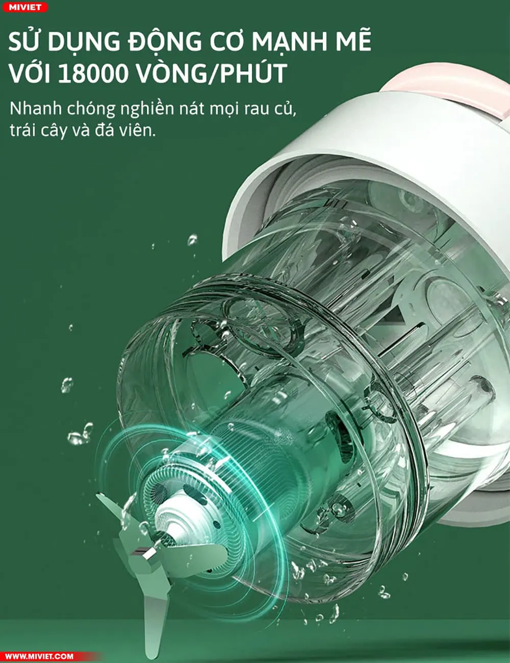 Động cơ mạnh mẽ, ổn định