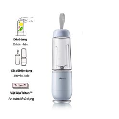 Máy xay sinh tố cầm tay mini Bear LLJ- D04B1 - Tiếng Anh - HDSD Tiếng Việt
