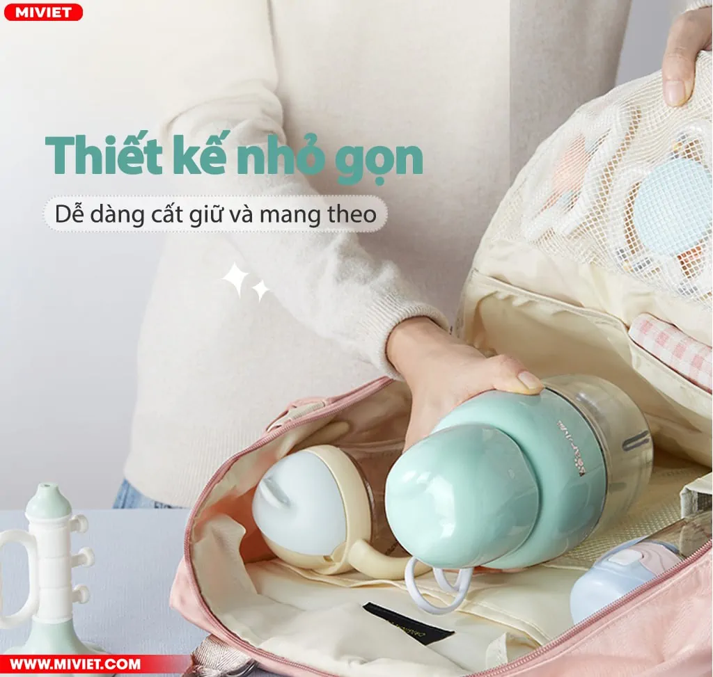 Bear QSJ-B01P1 sở hữu thiết kế nhỏ gọn dễ dàng bỏ túi