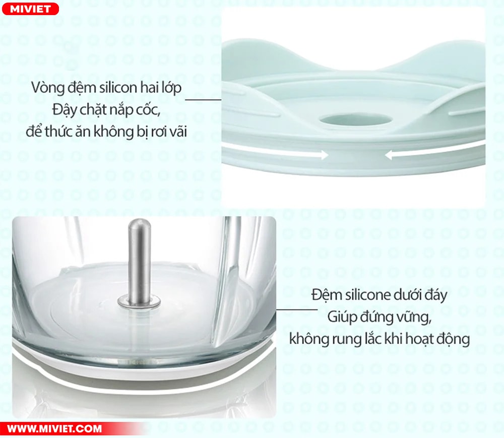 Lớp đệm silicon cố định chắc chắn