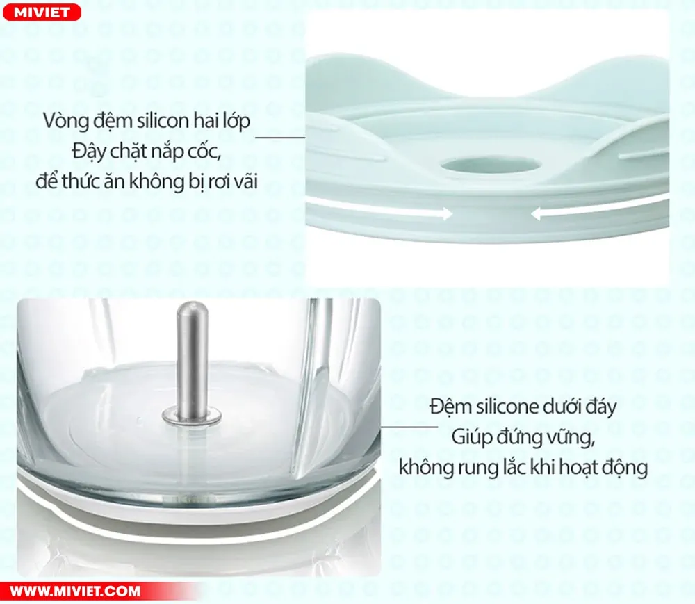 Lớp đệm silicon cố định chắc chắn