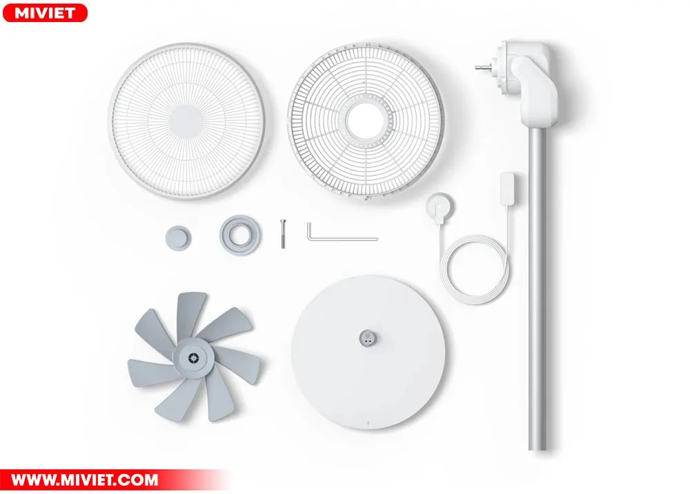 Bộ sản phẩm Mi Smart Fan Gen 3 Pro