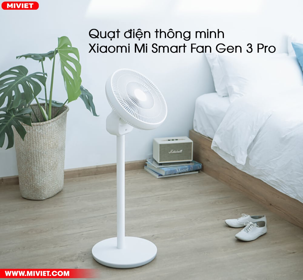Quạt điện thông minh Xiaomi Mi Smart Fan Gen 3 Pro Quạt điện thông minh Xiaomi Mi Smart Fan Gen 3 Pro