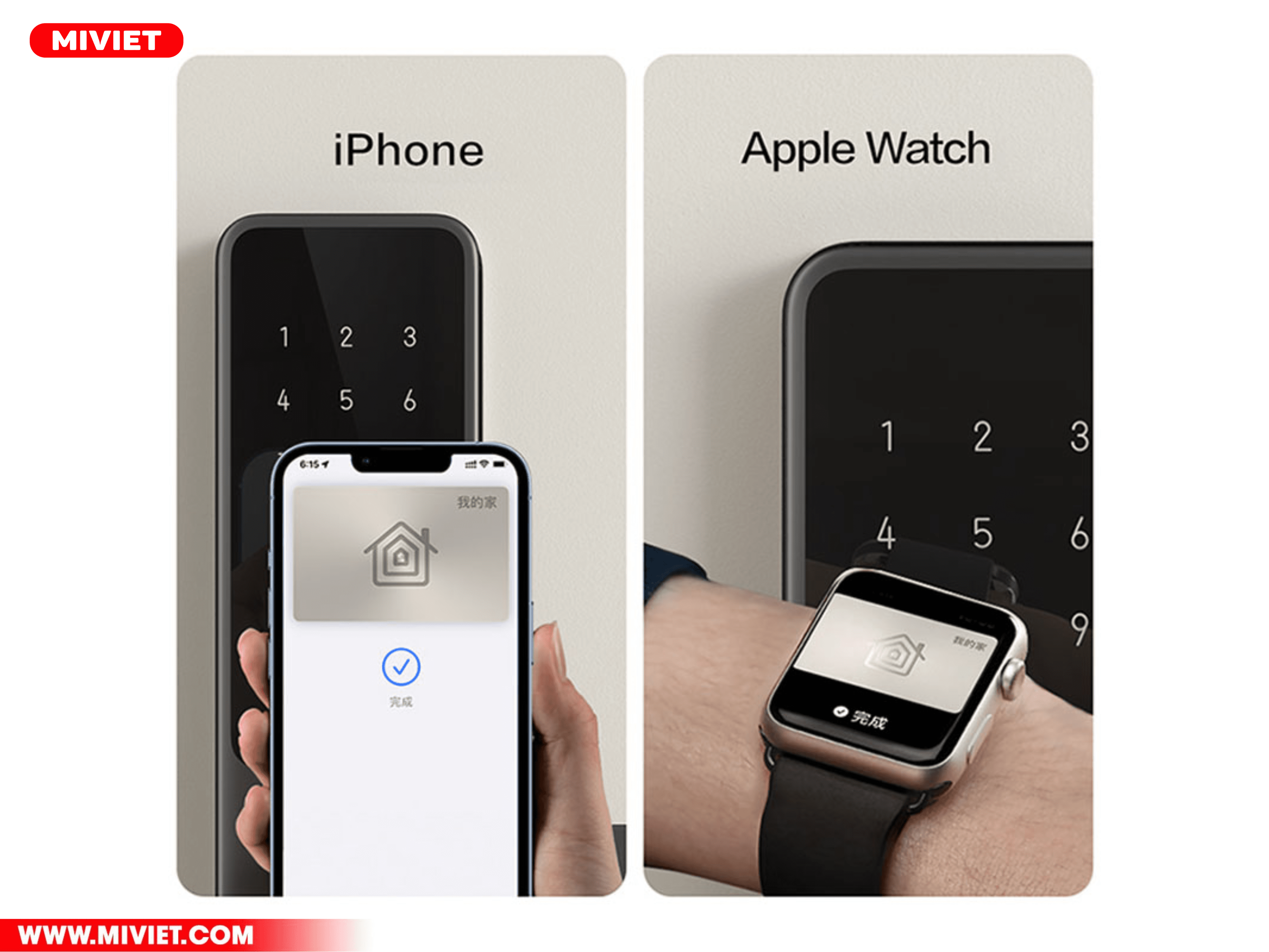 Khóa cửa thông minh Aqara D100 đa dạng cách mở khóa 
