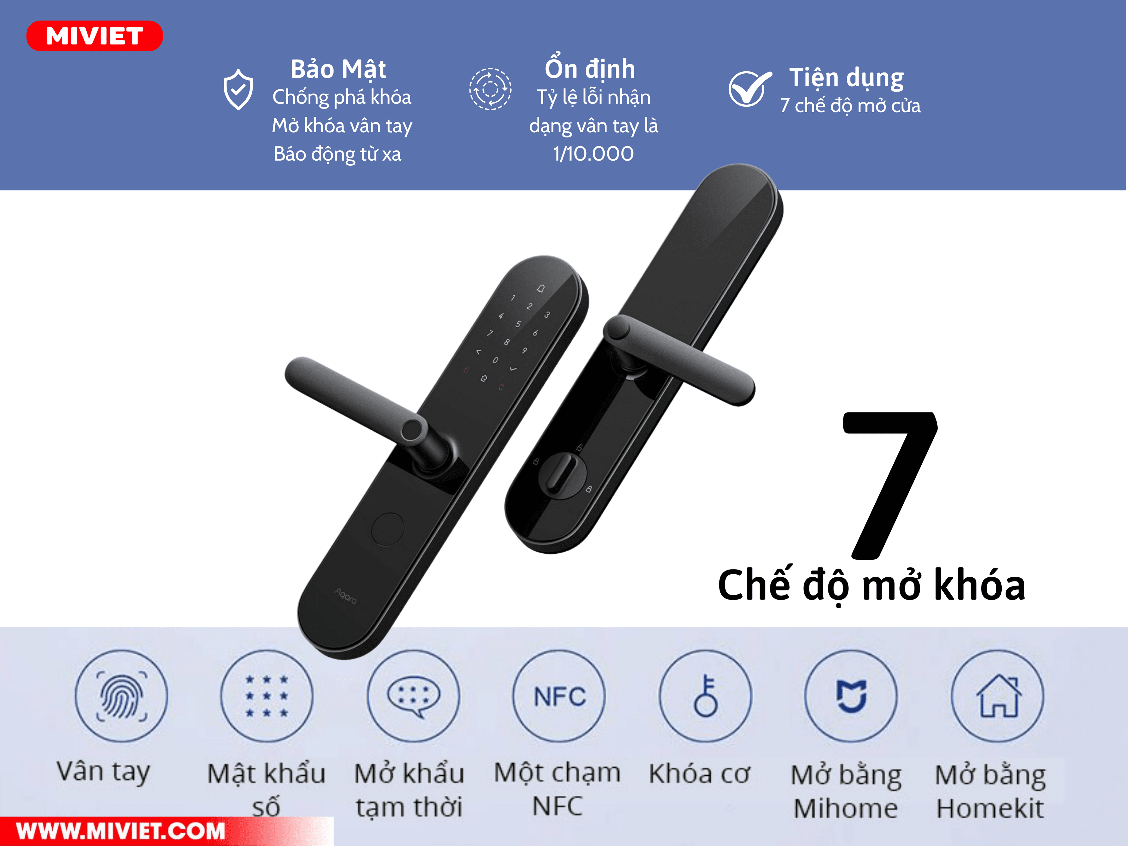 Khóa cửa thông minh Aqara N100