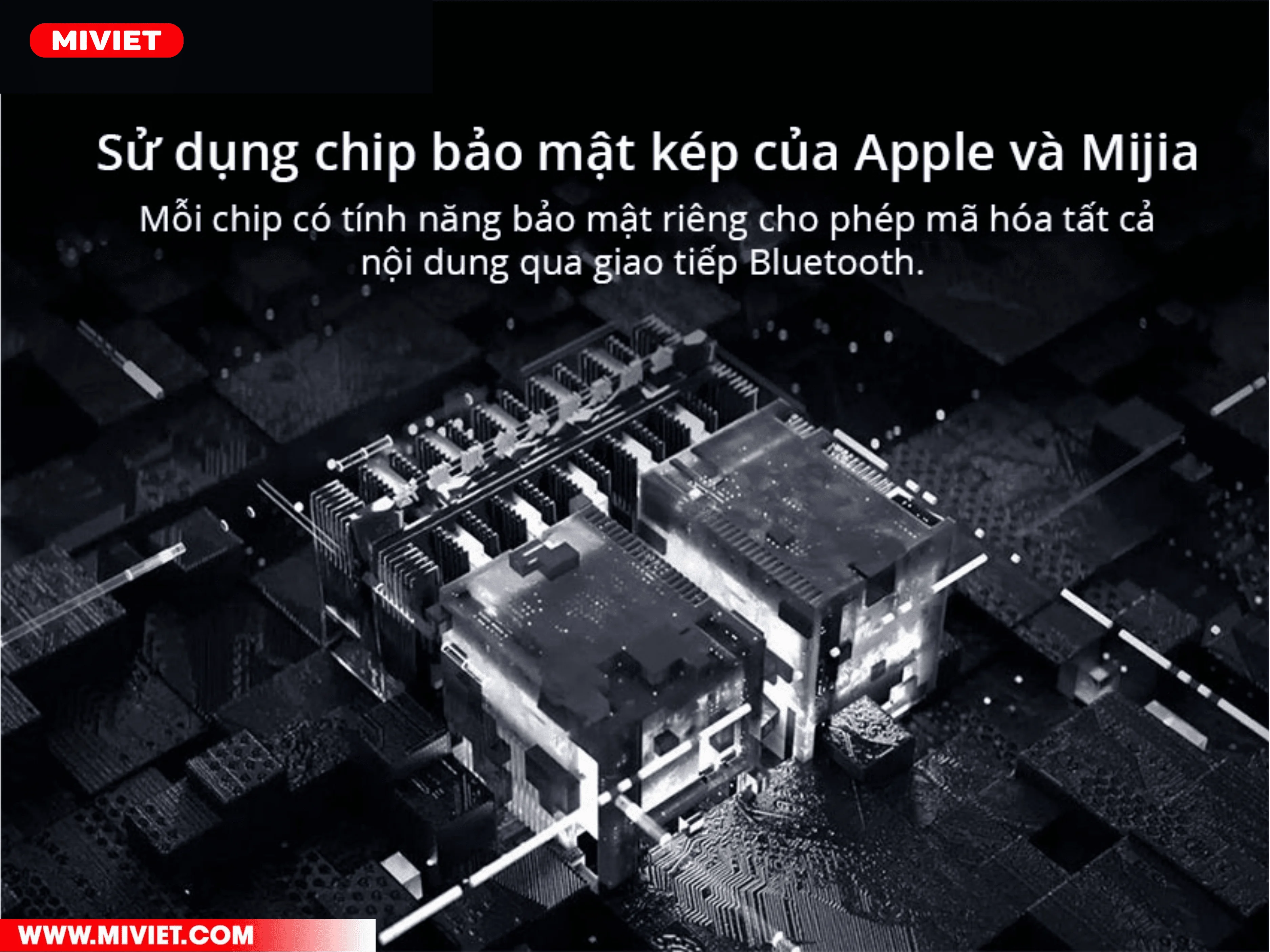 N100 sử dụng chip bảo mật mã kép 