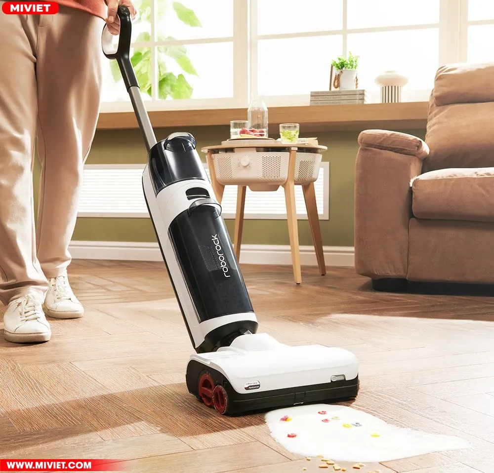 Máy hút bụi lau nhà không dây - Khô và ướt Roborock Dyad Pro - Chính hãng Roborock Dyad Pro thế hệ mới, hiệu quả gấp đôi