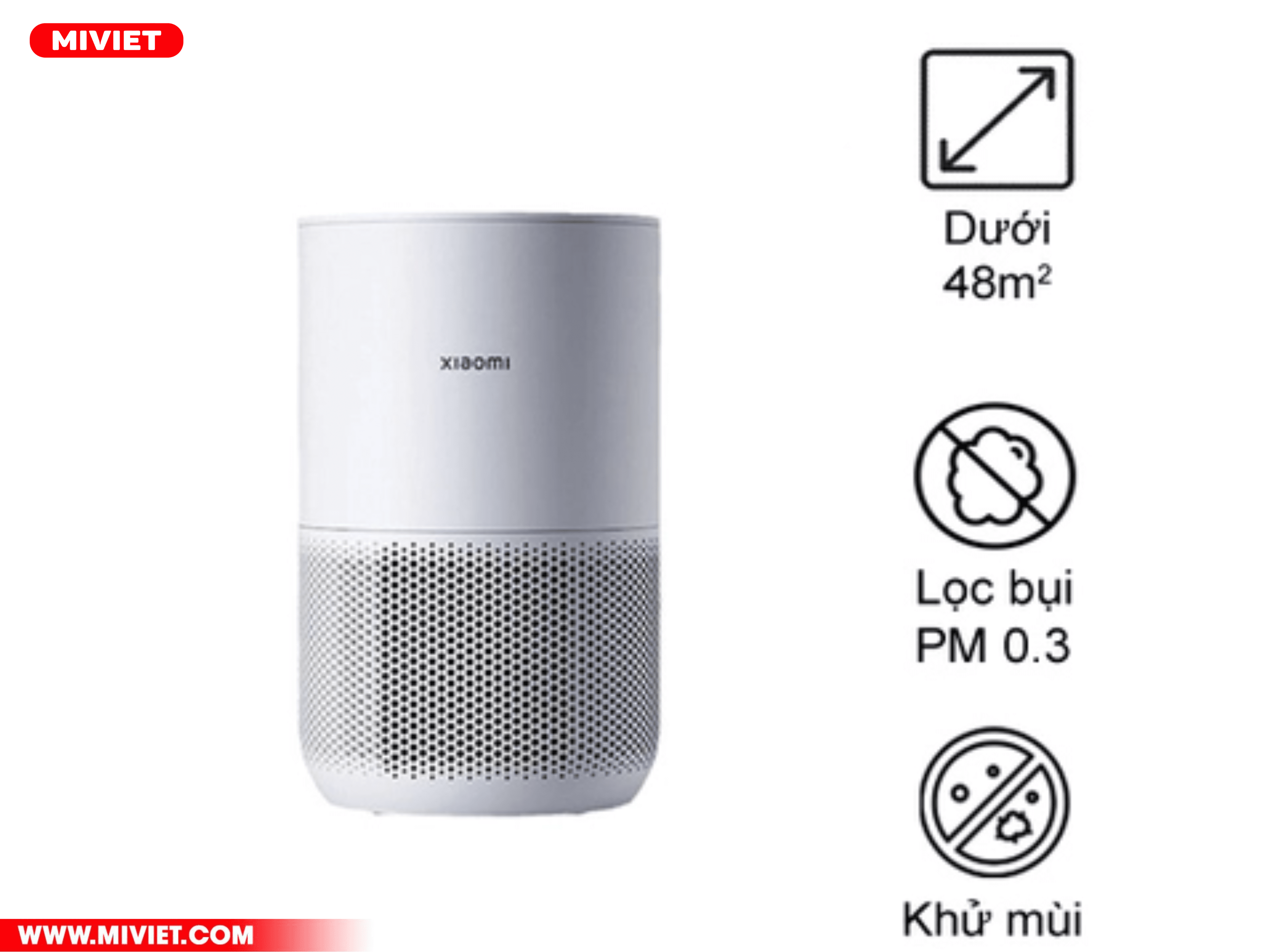 Thông số kỹ thuật của Máy Lọc Không Khí Xiaomi Air Purifier 4 Compact