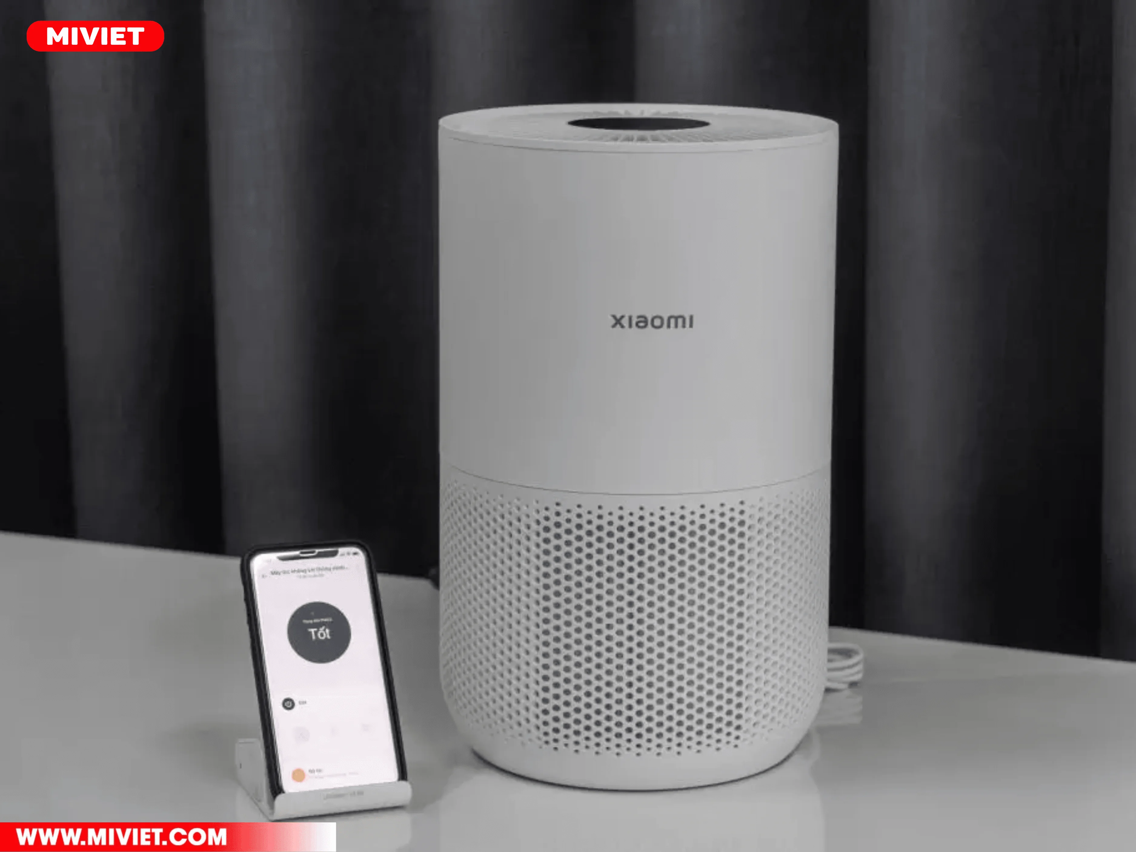 Điều khiển máy thông qua App MiHome thông minh 