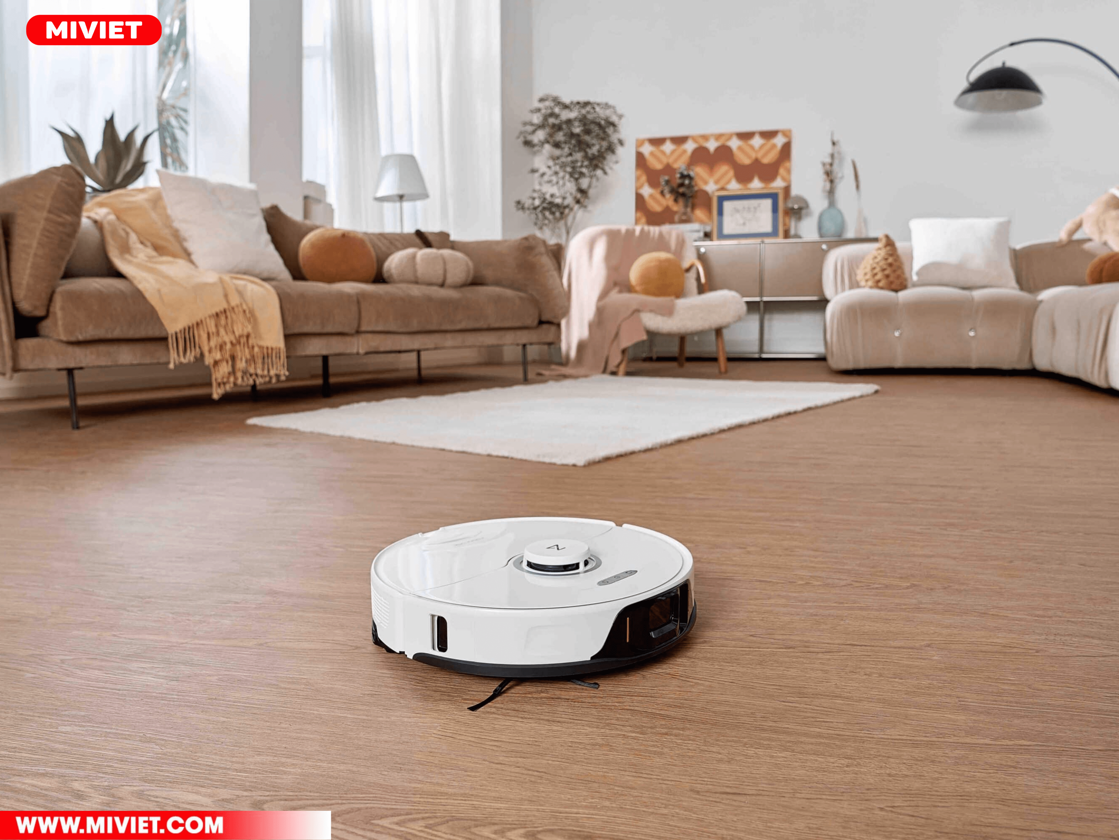 Dung lượng pin đáp ứng không gian dọn dẹp 300m2