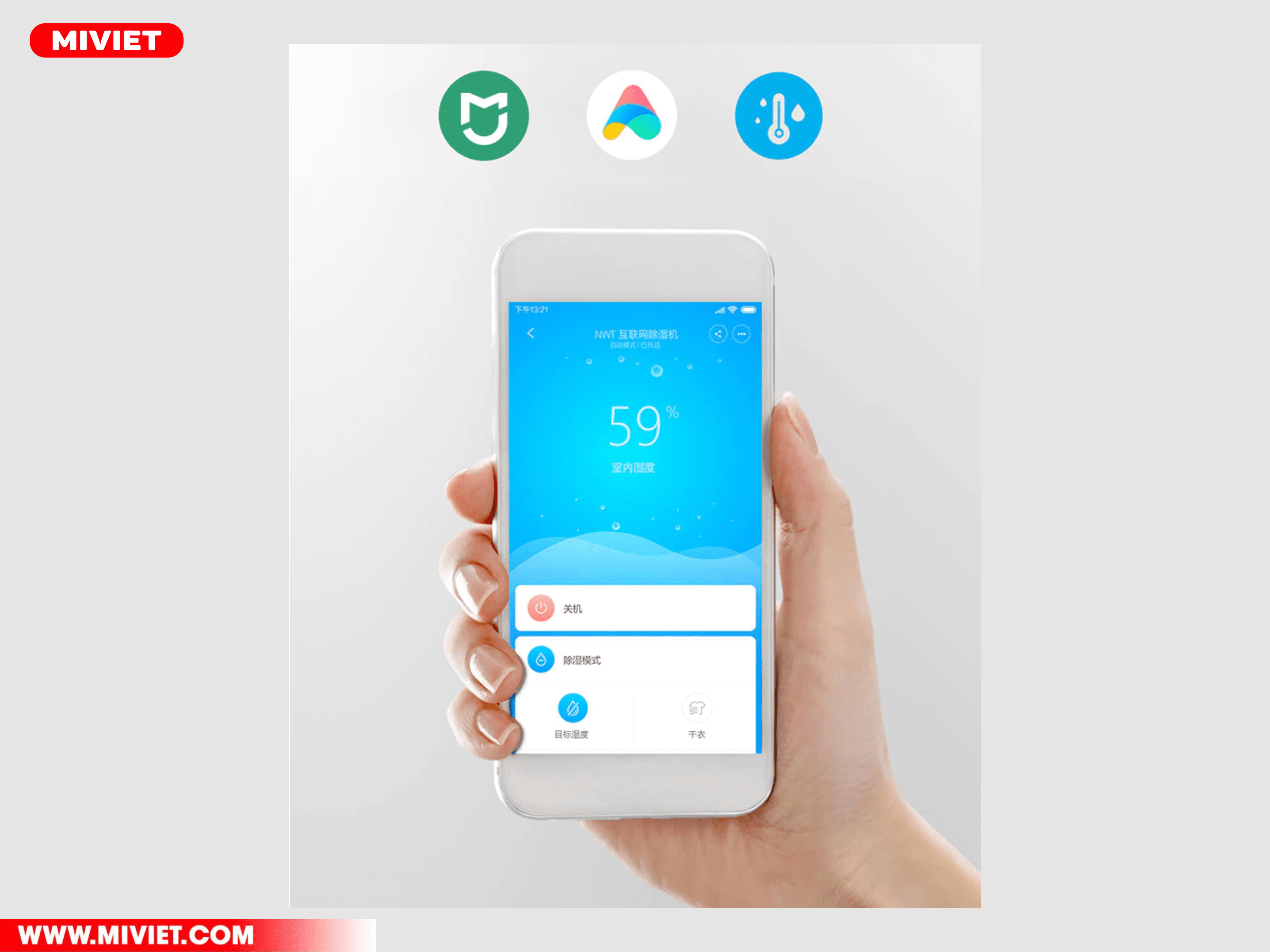Kết nối với App MiHome thông minh
