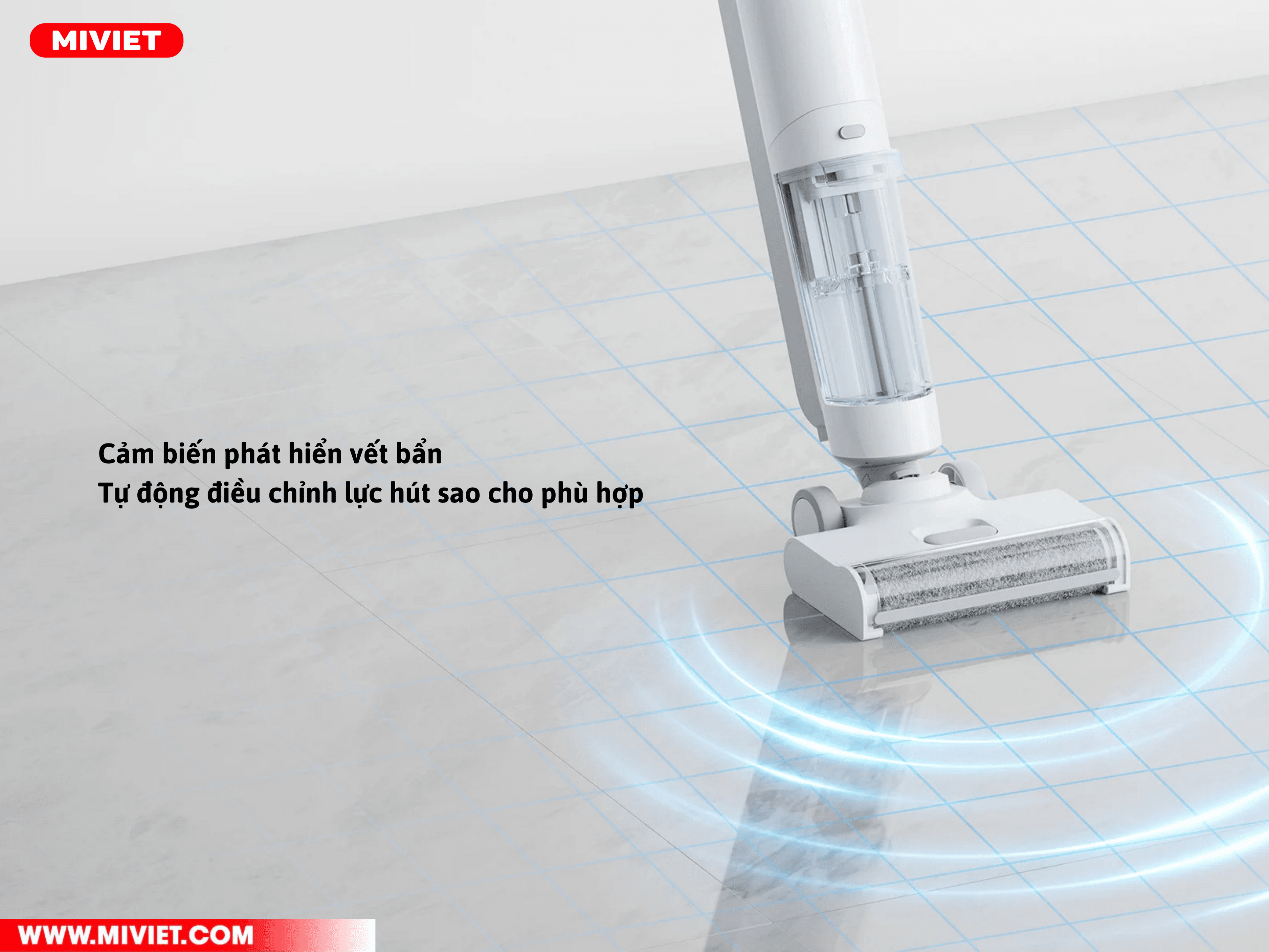 Tự động điều chỉnh lực hút phù hợp