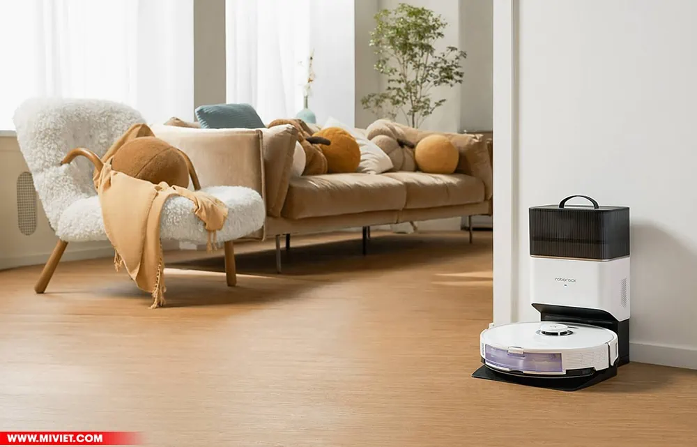 Robot hút bụi lau nhà Roborock S8 Plus - Bản Quốc Tế - 2023 Roborock S8 Plus trợ thủ đắc lực trong việc vệ sinh sàn nhà