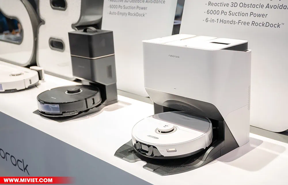 Robot hút bụi lau nhà Roborock S8 Pro Ultra Roborock S8 Pro Ultra được ra mắt tại sự kiện CES