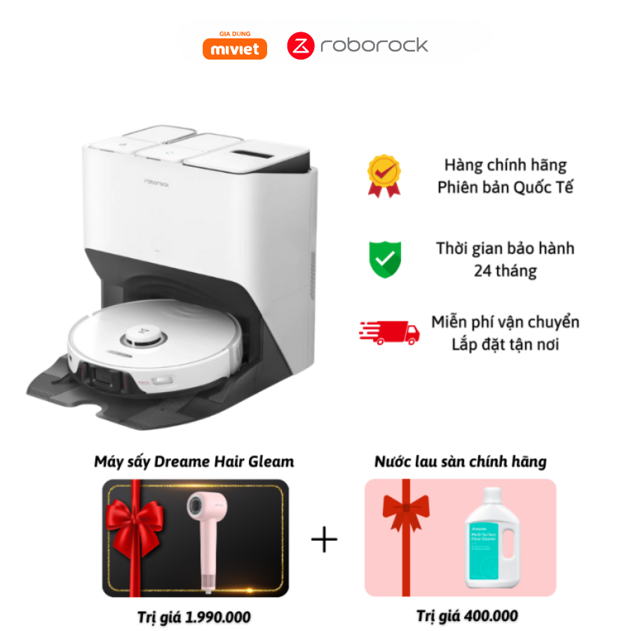 Robot hút bụi lau nhà Roborock S8 Pro Ultra Robot hút bụi lau nhà Roborock S8 Pro Ultra