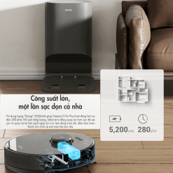 Robot hút bụi lau nhà Dreame D10s Plus - Lực hút 5000 PA - Camera né tránh AI - New 2023 Robot hút bụi lau nhà Dreame D10s Plus - Lực hút 5000 PA - Camera né tránh AI - New 2023