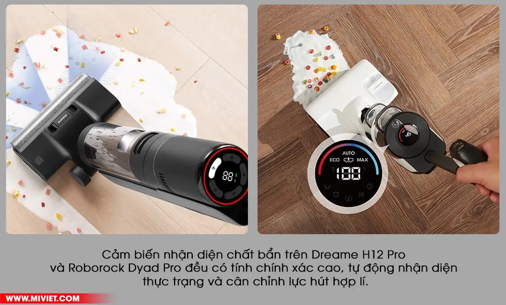 Cảm biến nhận diện tình trạng chất bẩn chuẩn xác