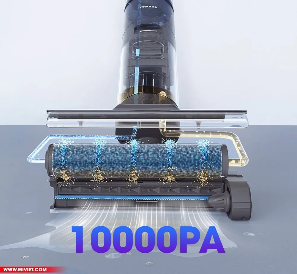 Dreame H12 Pro sở hữu lực hút 10000PA