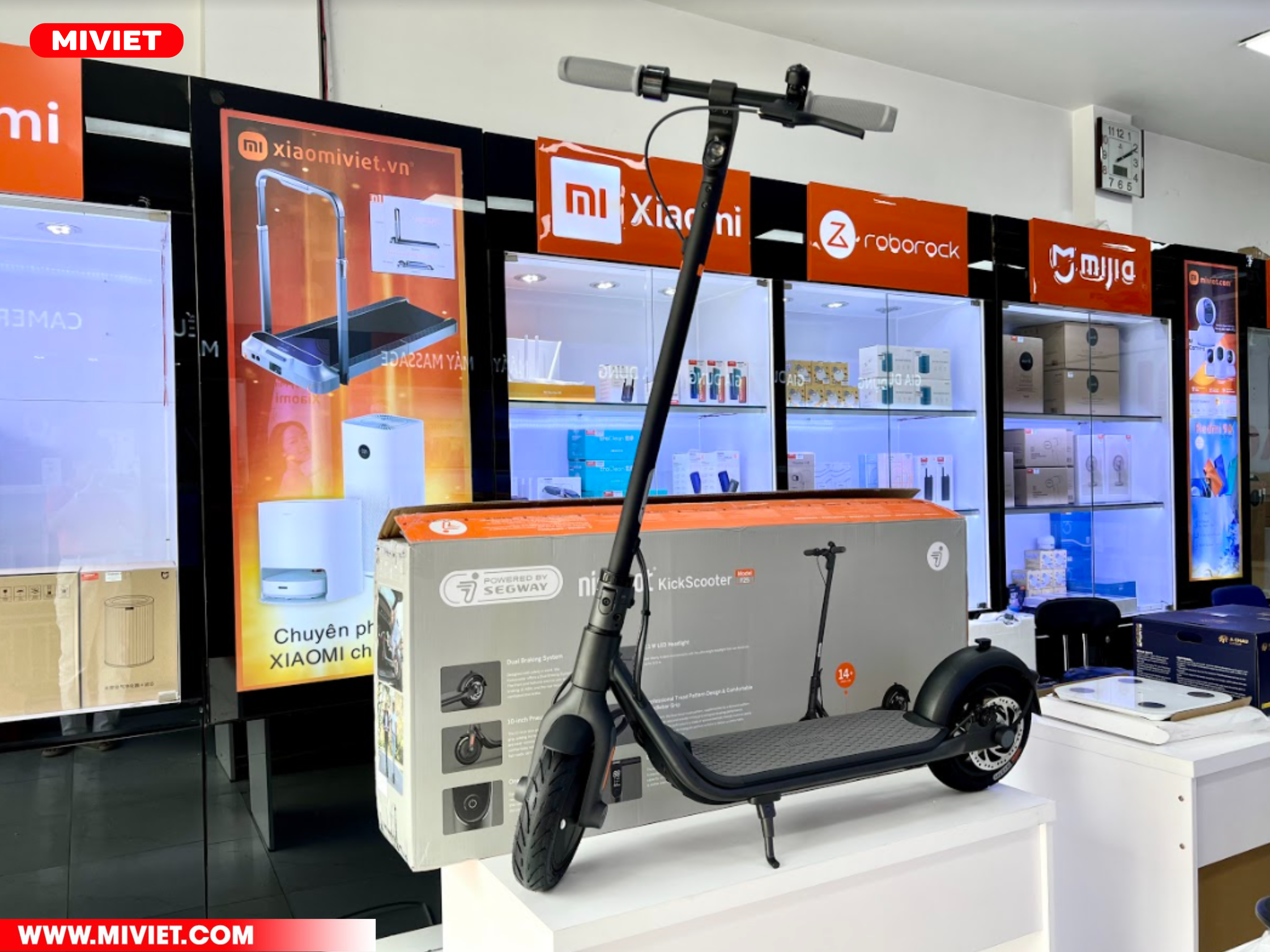 Xe điện Segway Kickscooter F25 - Chính Hãng - BH 24 Tháng