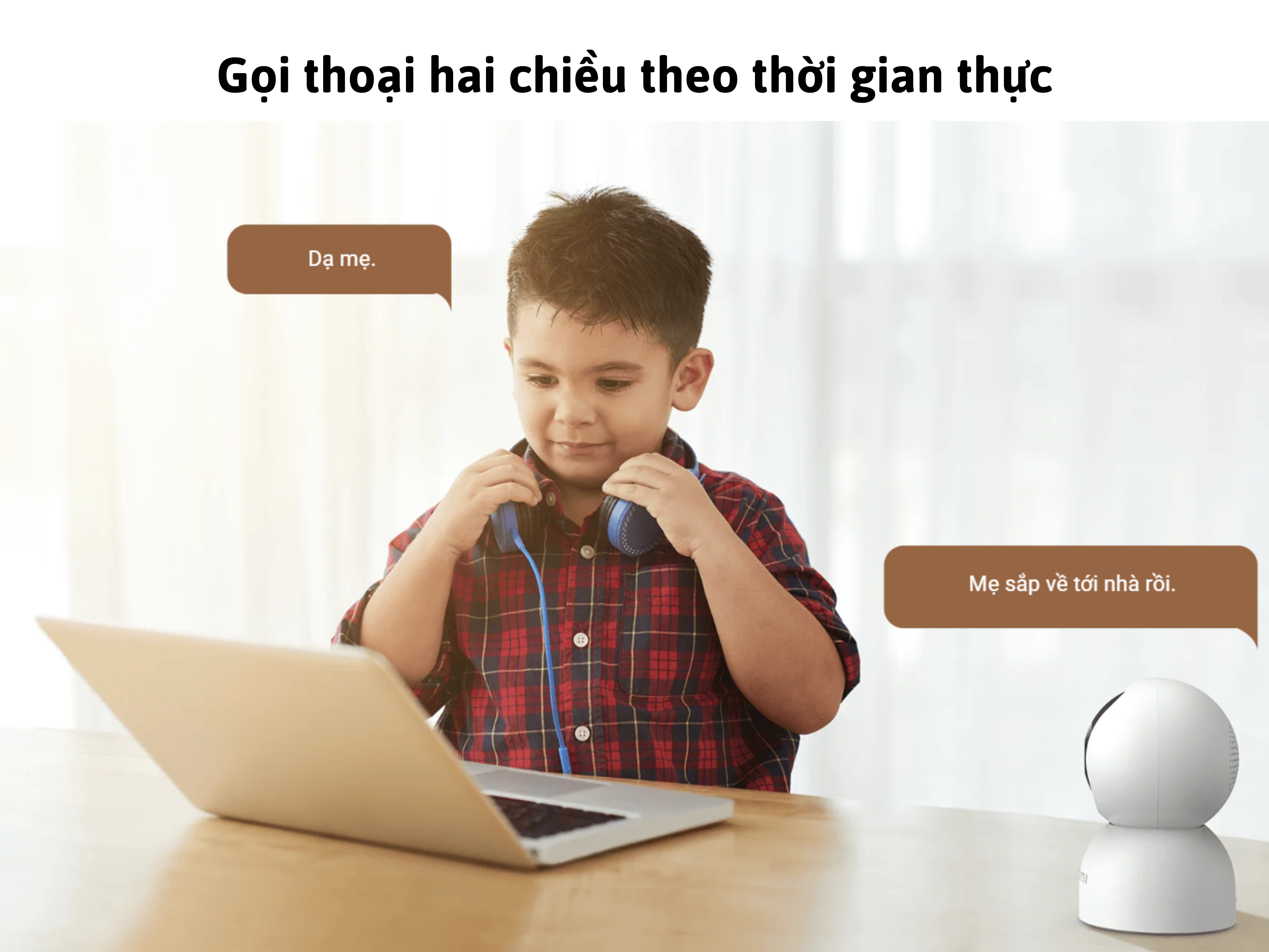 Đàm thoại 2 chiều theo thời gian thực