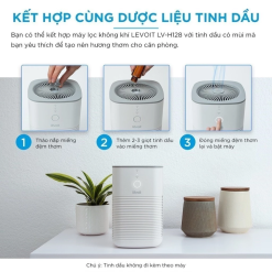 Máy lọc không khí kèm xông tinh dầu Levoit LV-H128 - Top US Brand Purifier - BH 2 năm