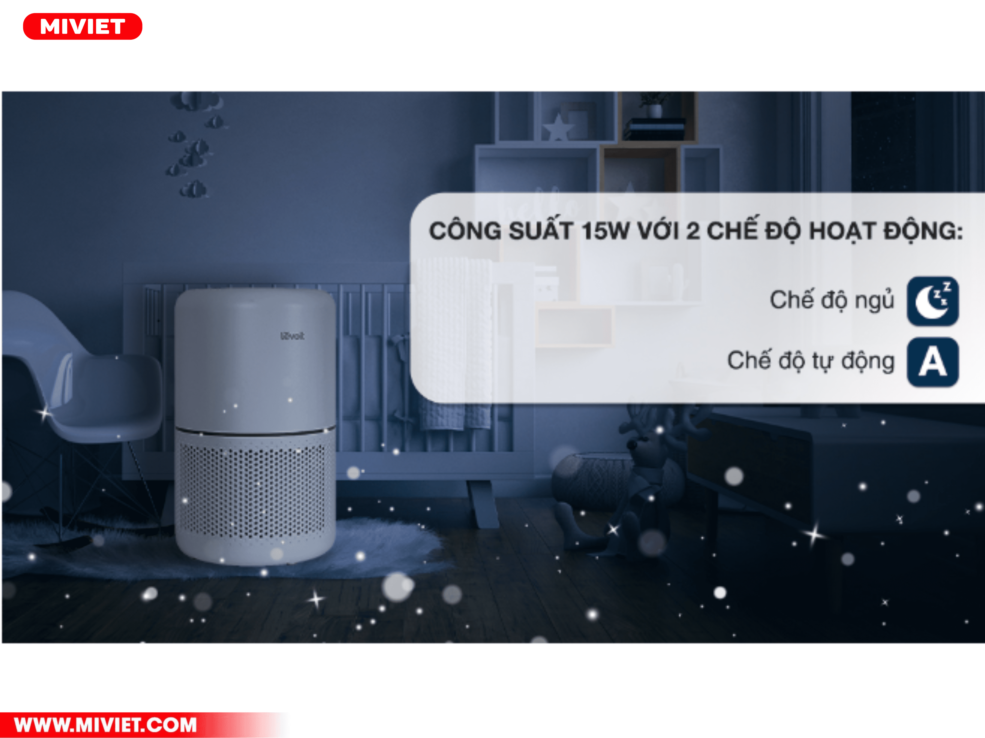 Máy lọc không khí Levoit Core 300S 