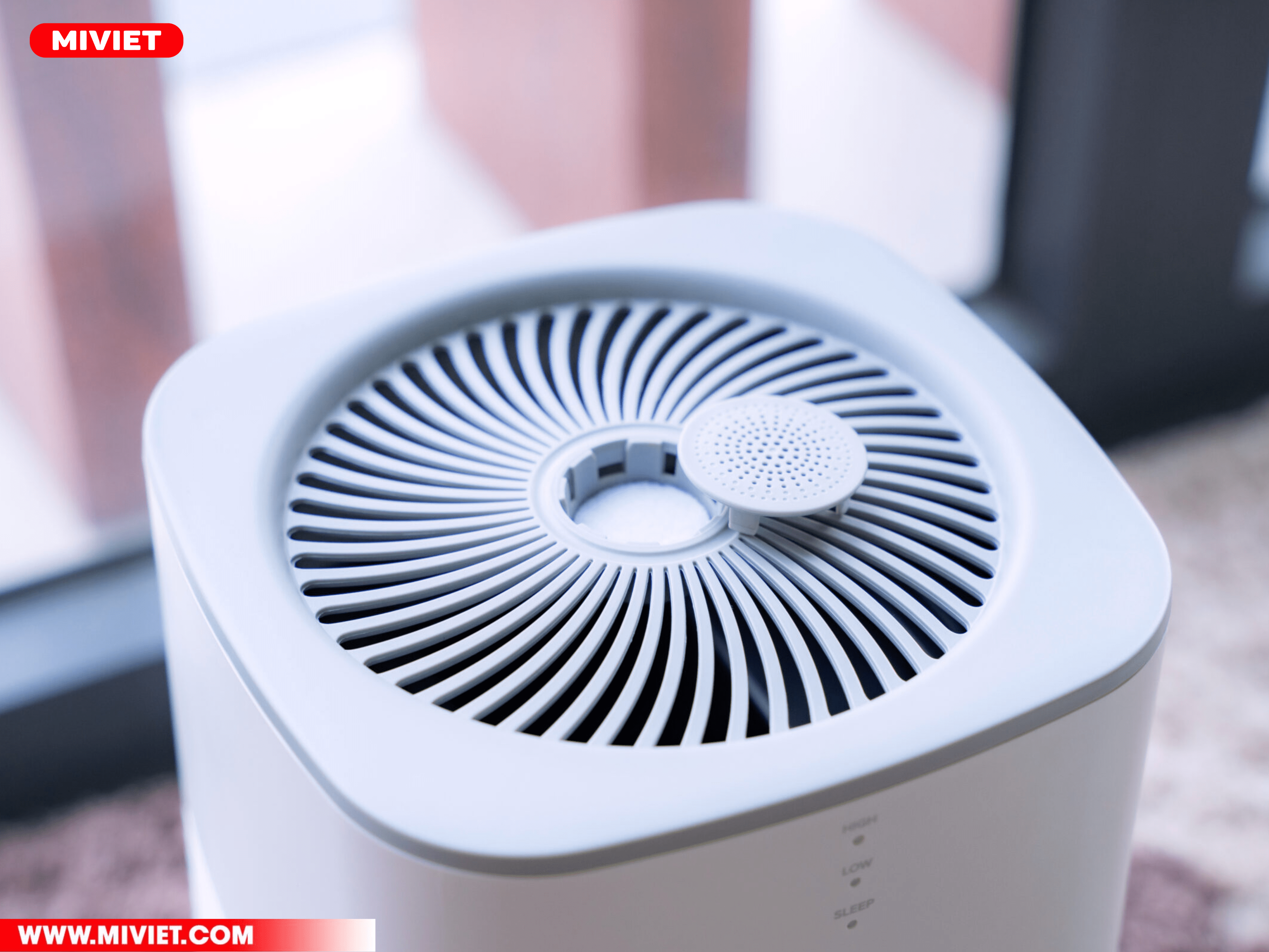 Kết hợp 2 trong 1 vừa lọc không khí vừa xông tinh dầu 