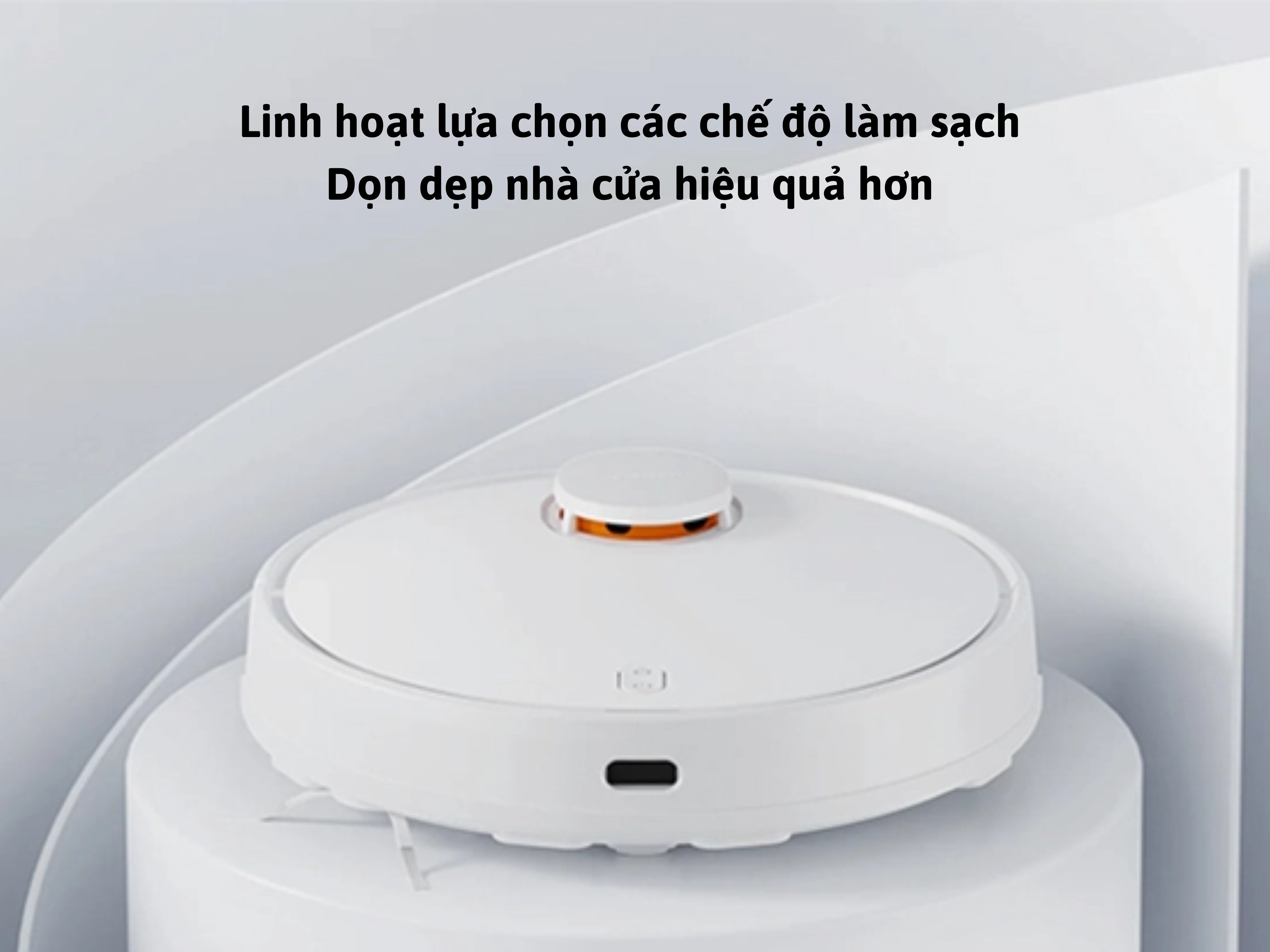 Robot Hút Bụi Lau Nhà Xiaomi Vacuum Mop S10 Robot hút bụi lau nhà Xiaomi Vacuum S10 linh hoạt lựa chọn chế độ làm việc phù hợp