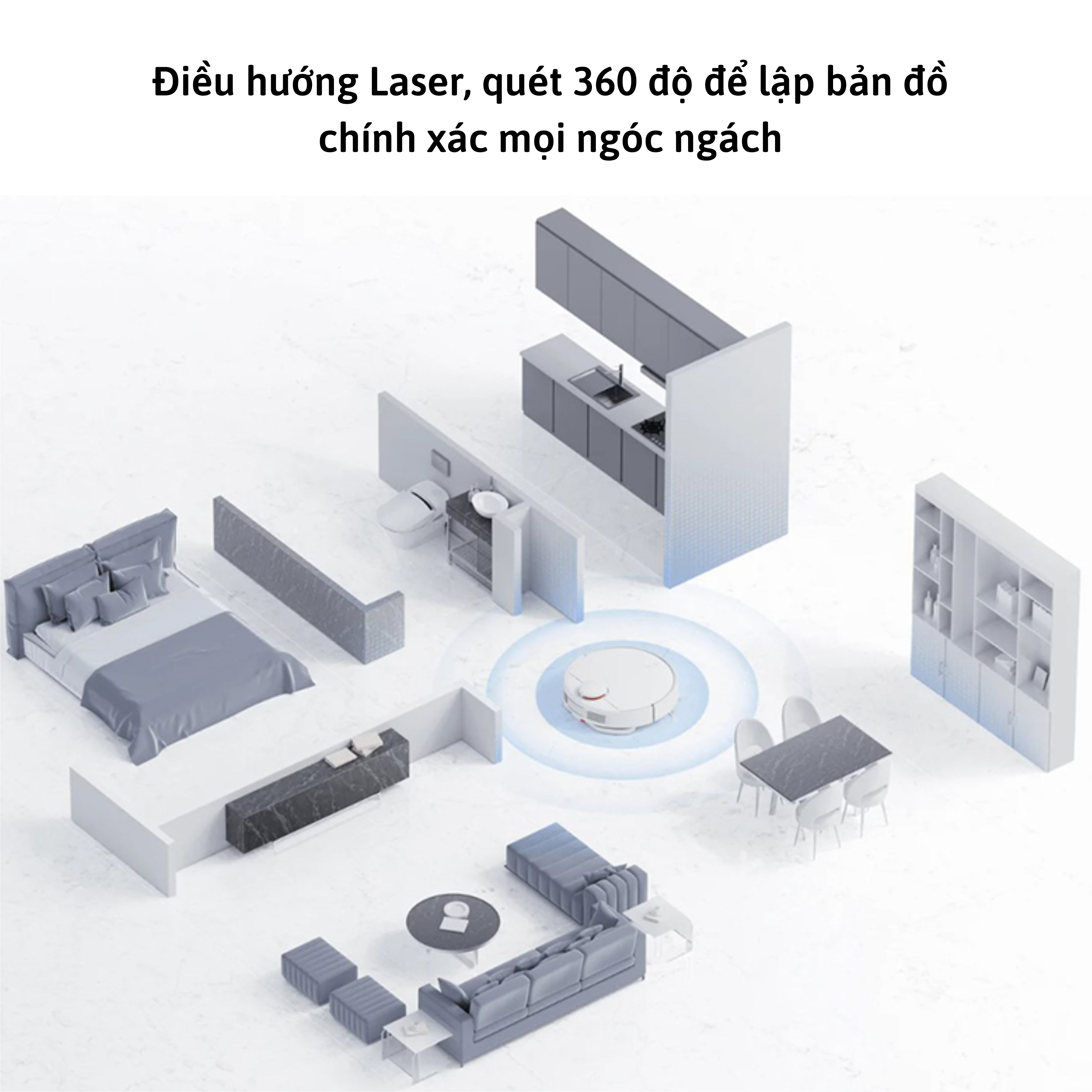 Robot Hút Bụi Lau Nhà Xiaomi Vacuum Mop S10 Robot Hút Bụi Lau Nhà Xiaomi Vacuum Mop S10 - Ảnh 3