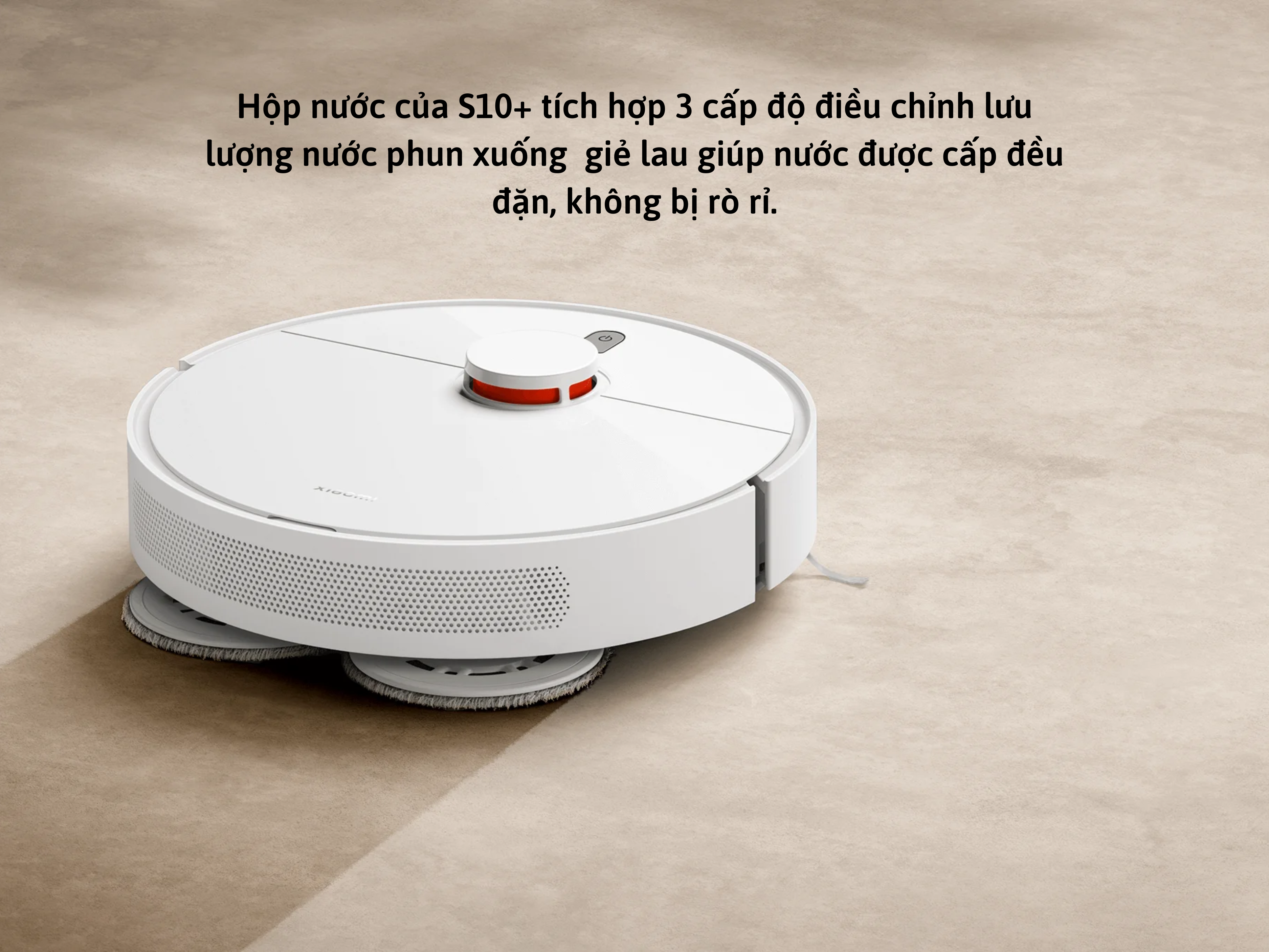 Có 3 cấp độ điều chỉnh nước linh hoạt