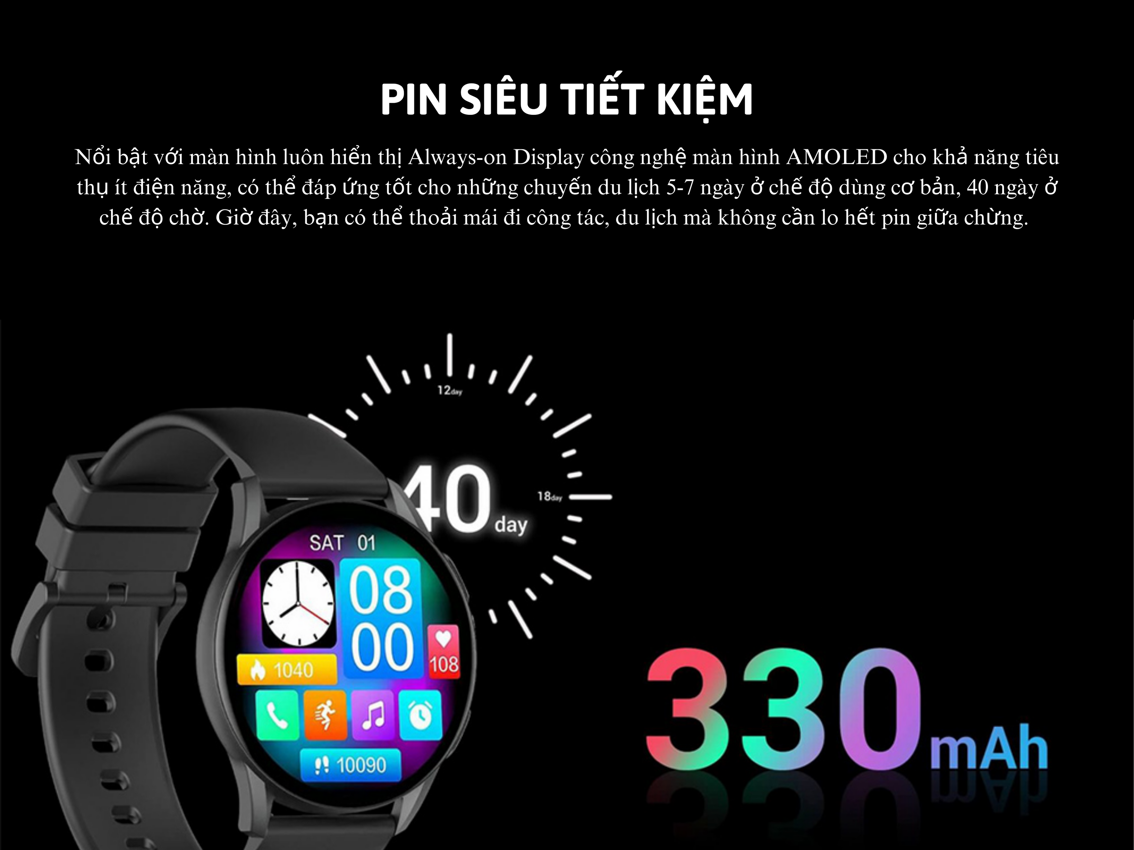 Đồng hồ K11 siêu tiết kiệm năng 