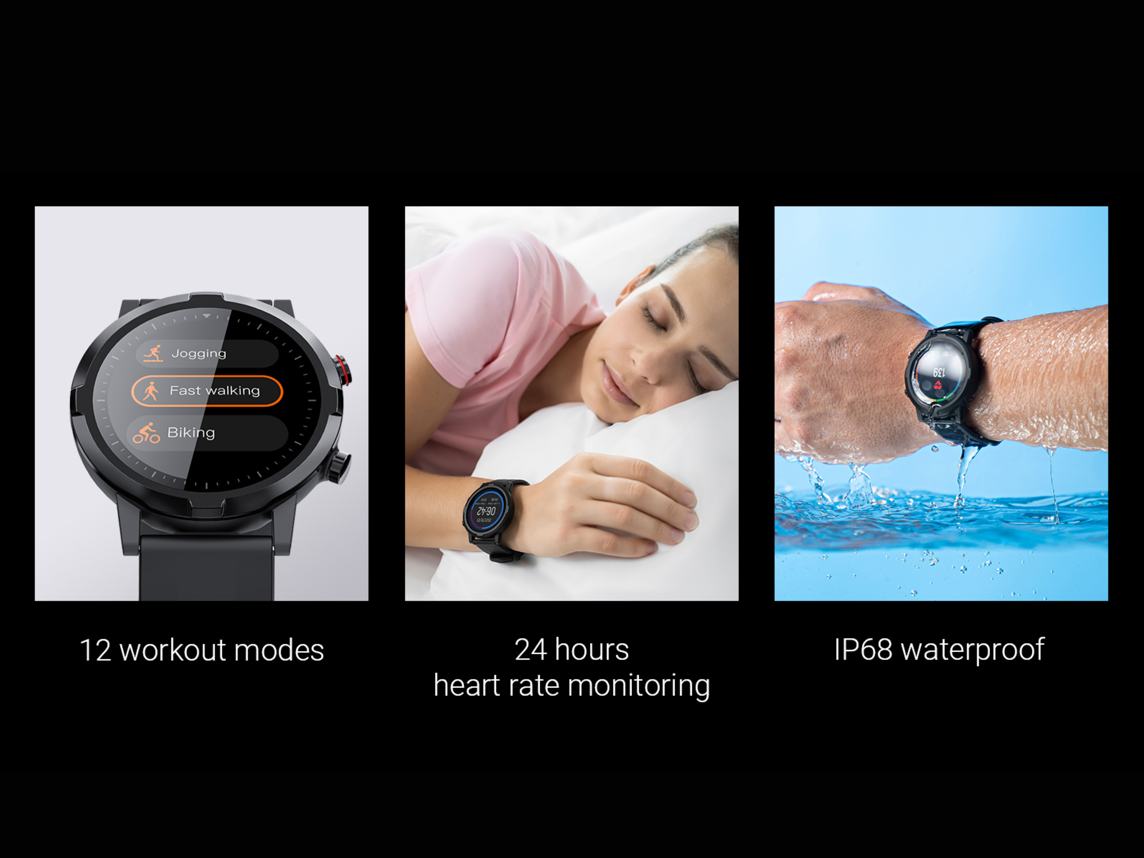 Đồng hồ Haylou RT LS05S heo dõi nhịp tim và phân tích giấc ngủ