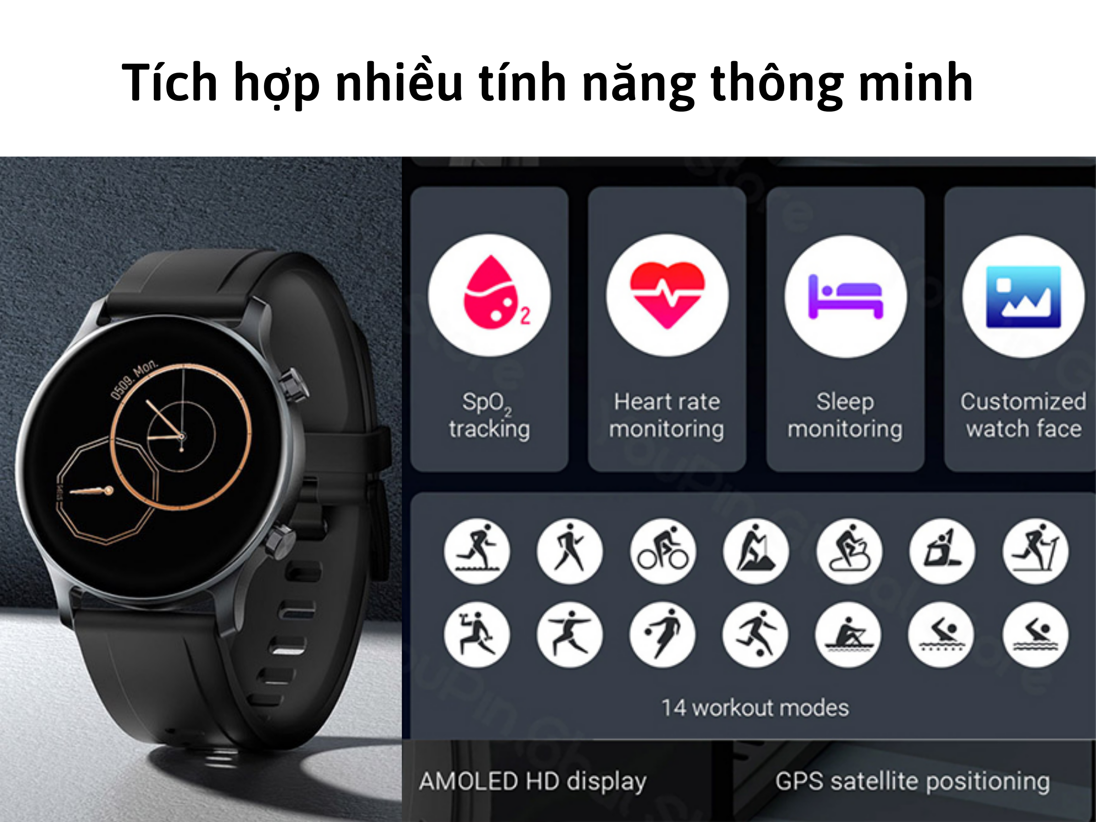 Tích hợp nhiều tính năng hiện đại