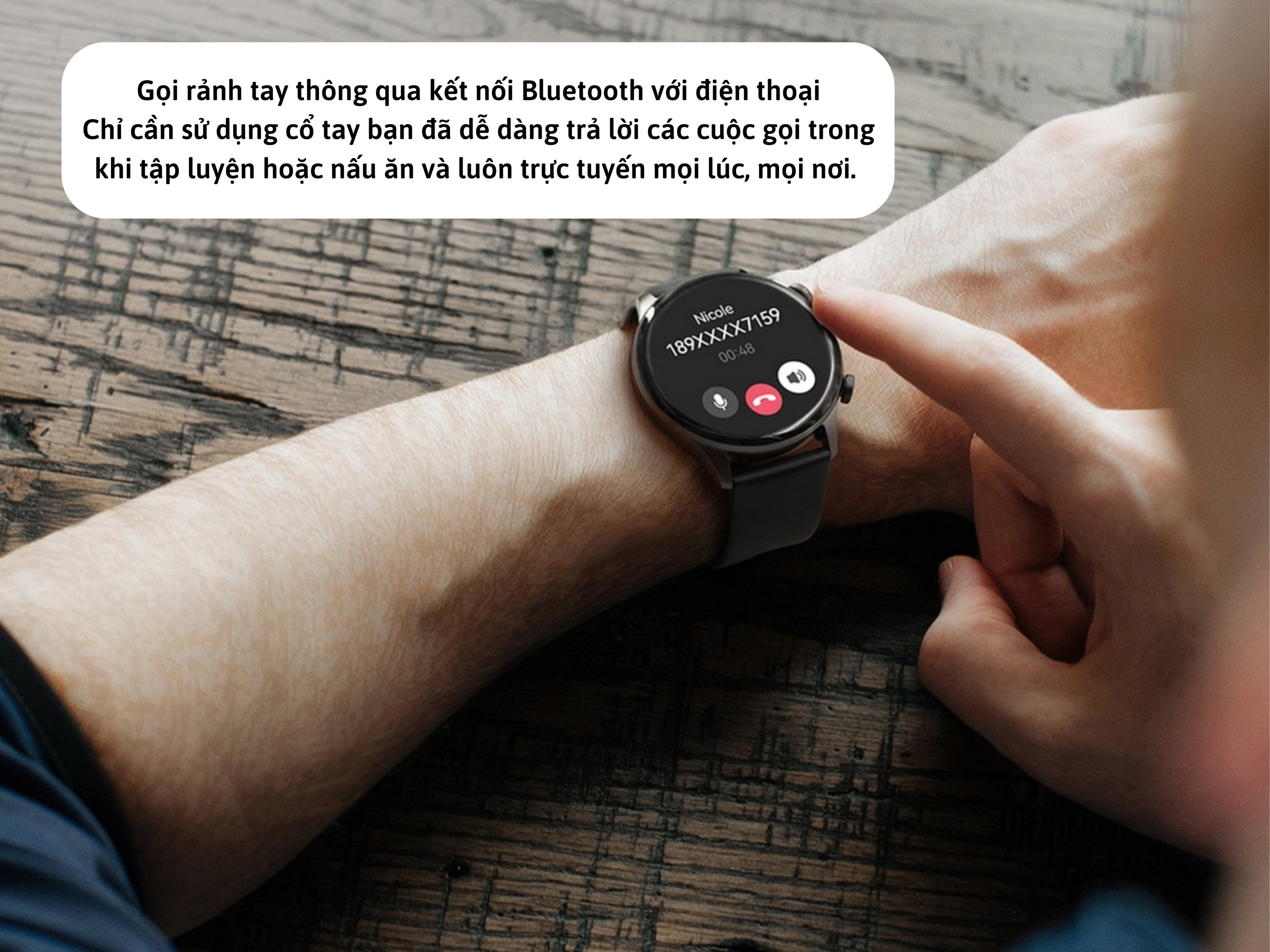 Kết nối với điện thoại để nghe gọi rảnh tay