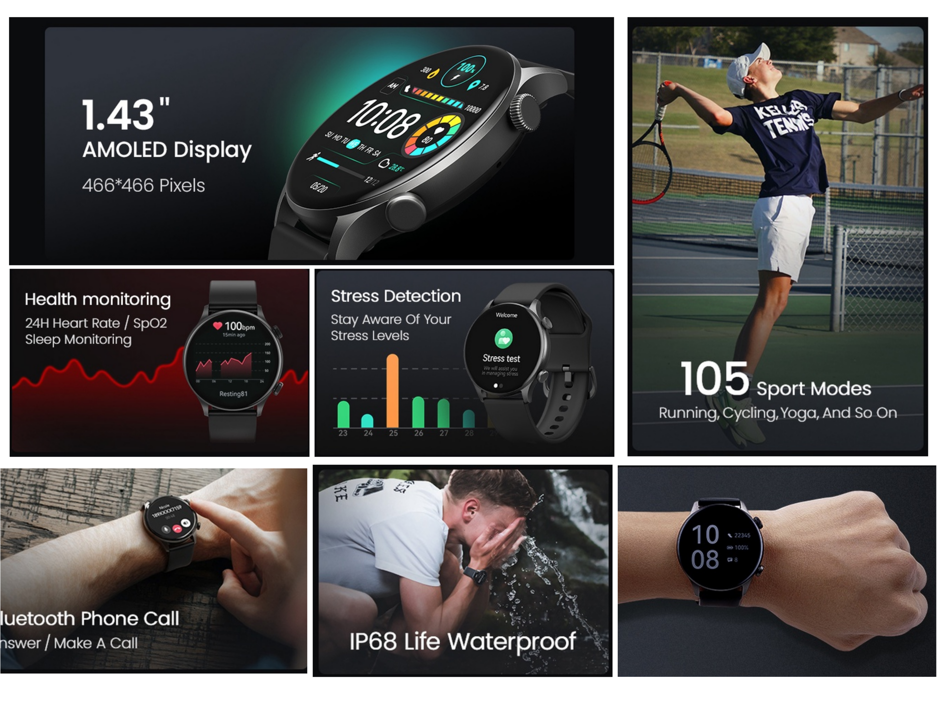 Thông số kỹ thuật của Đồng hồ thông minh Haylou Solar Plus RT3 LS16