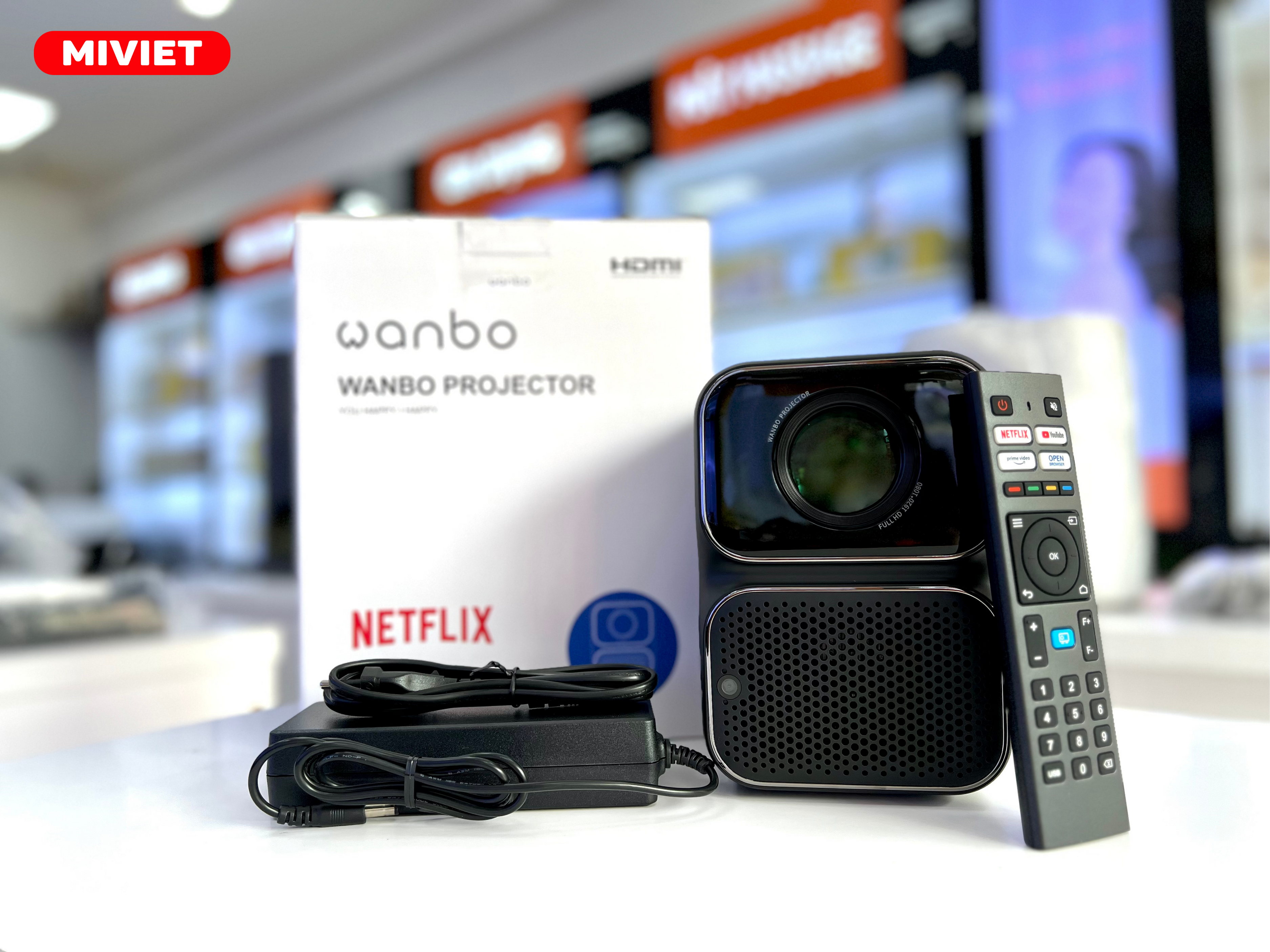 Thông số kỹ thuật của máy chiếu Wanbo TT