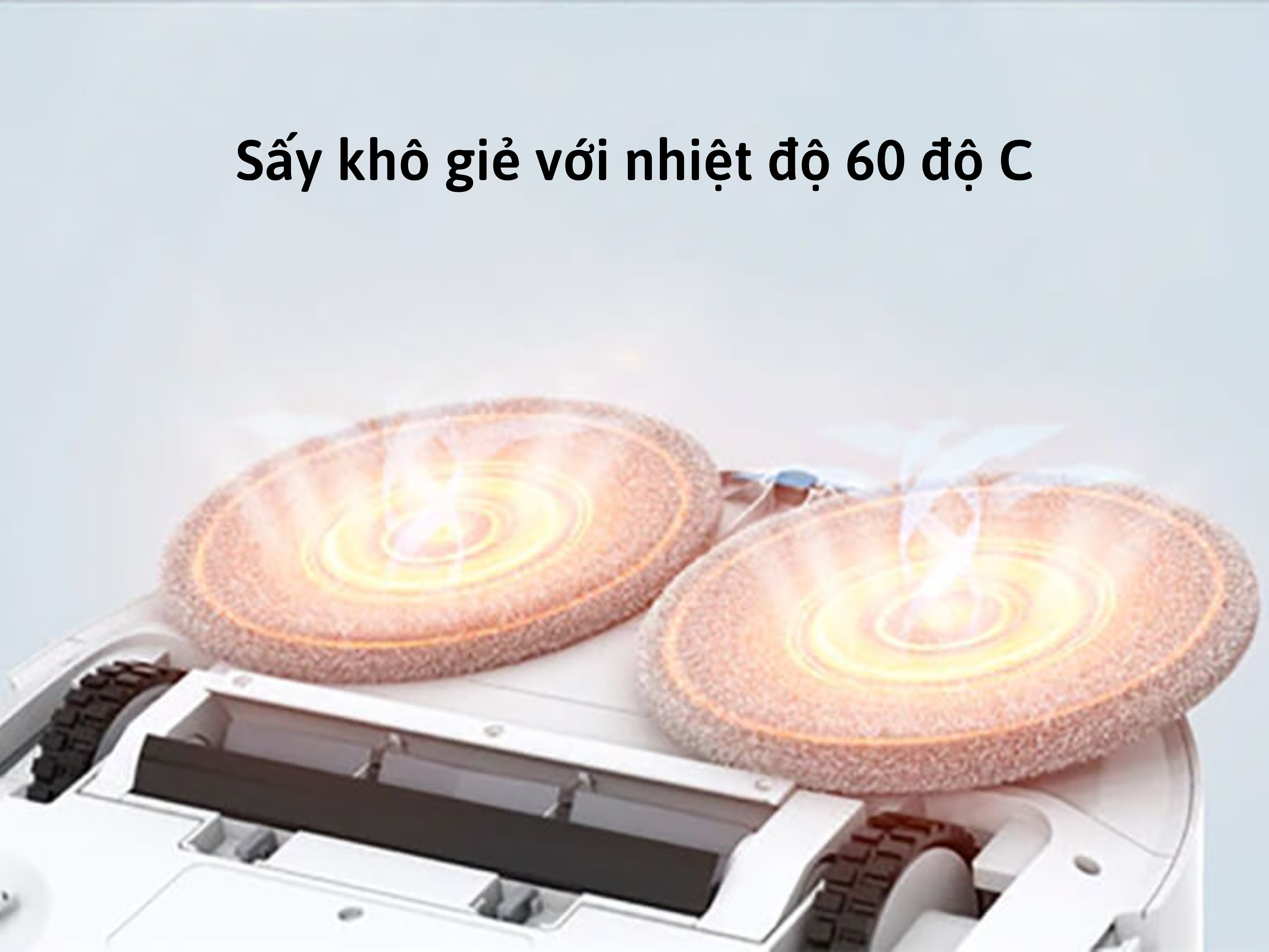 Lydsto W2 tự động giặt giẻ và sấy khô bằng khí nóng 