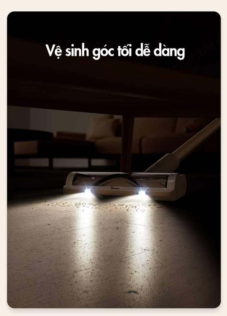 Ve sinh goc toi Dreame R10