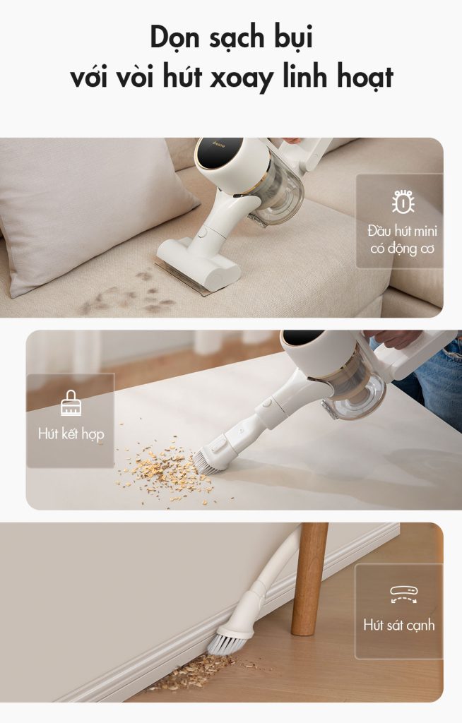 May hut bui linh hoat