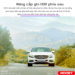 Camera A810s 4K - Nang cap HDR