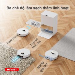 Robot Hút Bụi Lau Nhà Dreame L20 Ultra (Trắng/ Đen) Ba che do lam sach tham